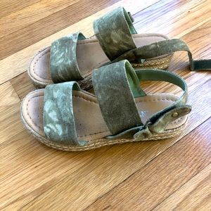 Silent D Alec Platform Espadrille Sandals